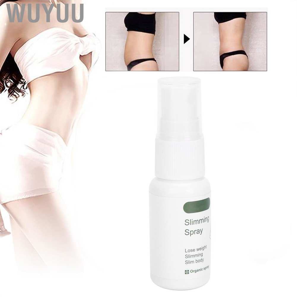 Wuyuu 20ml Body Slimming Spray Care Firming Weight Loss Nourishing Effectively Burn Fat Remove Cellulite