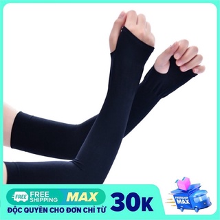 Cặp Bao Tay Lụa Băng Chống Nắng Chống Tia Uv Thoáng Khí