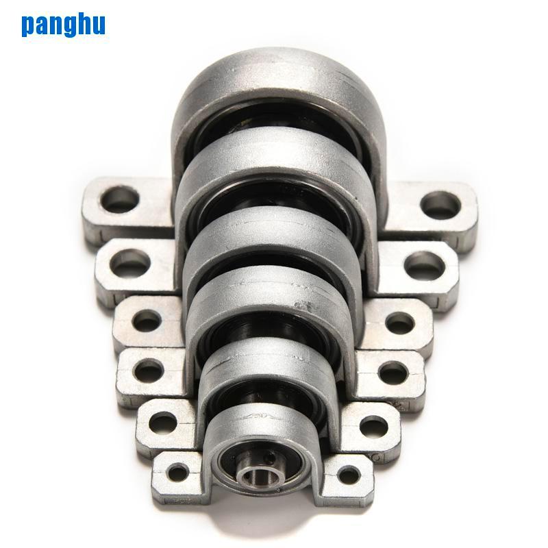 [pang] Dia 8/10/15/17/20/25mm Bore Diameter Mounted Bearings Ball Bearing Pillow Block [VN]