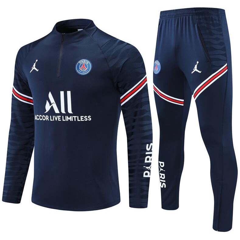 Áo Khoác Bóng Đá Tay Dài Paris Saint Germain PSG Messi 2021 / 22 AAA V8BC Chất Lượng Cao Cho Nam