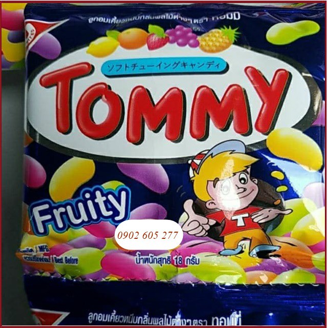 Kẹo dẻo hương trái cây Tommy Fruity Thái Lan
