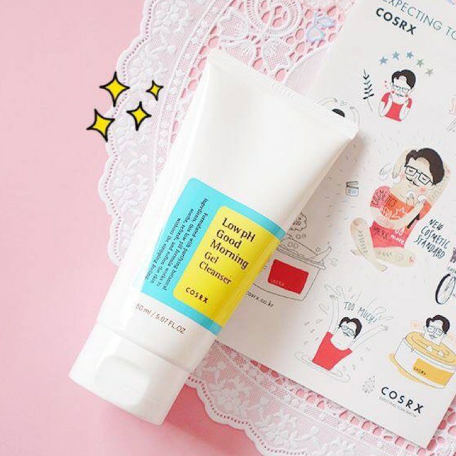 Sữa Rửa Mặt Cosrx Chính Hãng 150ml Low PH Good Morning Gel Cleanser Làm Sạch Sâu, Dành Mọi Loại Da Nhạy Cảm - Balan Shop