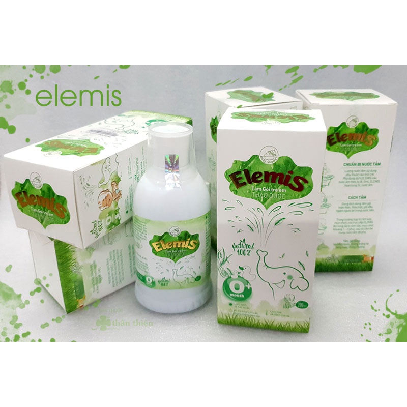 Nước thảo dược tắm gội trẻ em Elemis - Hỗ trợ diệt khuẩn, làm sạch và bảo vệ da