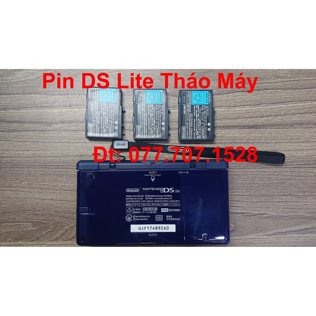 Pin Tháo Máy Cho Nintendo DS / DS Lite / DSi / DSi LL Chính Hãng