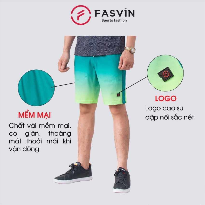 (CHÍNH HÃNG) Quần đi biển nam quần bóng đá vải gió có dây rút thể thao co giãn , túi có khóa kéo  S21464