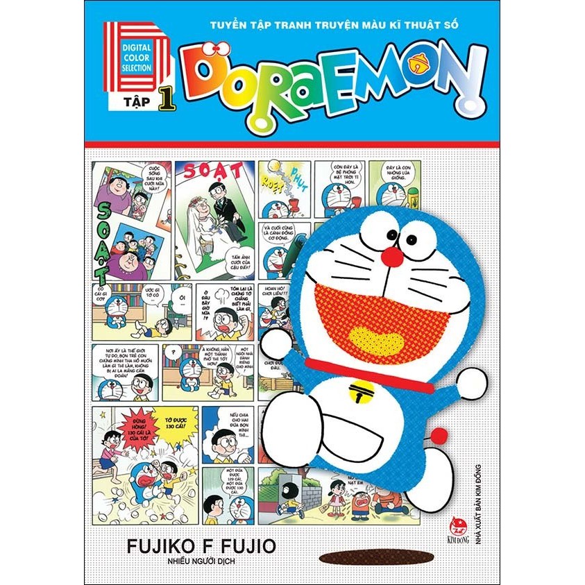 Sách - Doraemon Tuyển Tập Tranh Truyện Màu Kĩ Thuật Số - Tập 1 (Tái Bản 2018) | BigBuy360 - bigbuy360.vn