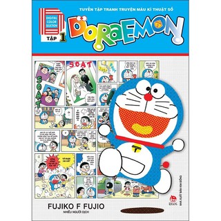 Sách - Doraemon Tuyển Tập Tranh Truyện Màu Kĩ Thuật Số - Tập 1 (Tái Bản 2018)