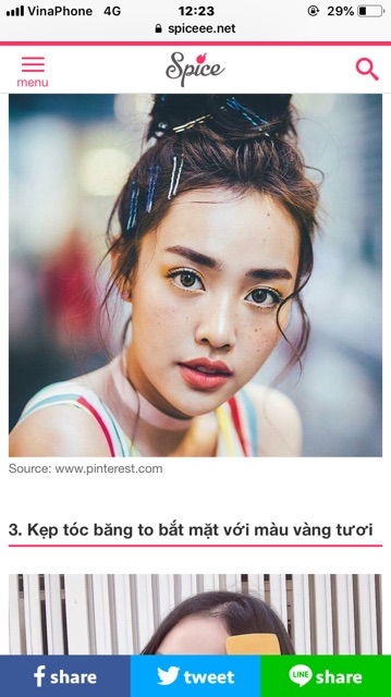 Sét kẹp tăm màu Hàn Quốc cặp tăm