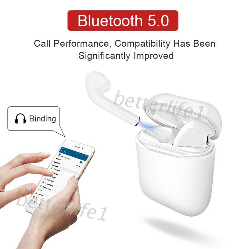 NEW Bộ Tai Nghe Không Dây Bluetooth I9S Tws