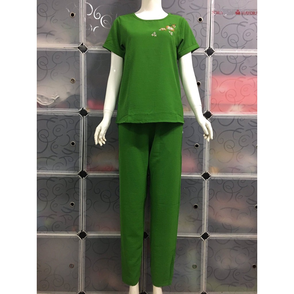 ĐŨI DÀI TRUNG NIÊN Đồ bộ mặc nhà Big Size cao cấp có co giãn ShopThanhThanh