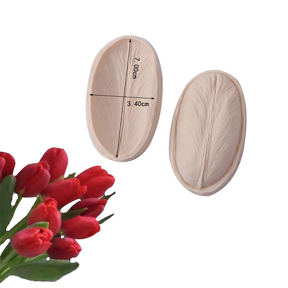 LAKAMIER 6 Khuôn Làm Bánh &amp; Socola Hình Hoa Tulip Bằng Silicone