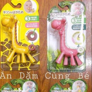 Hình hươu ngộ nghĩnh gặm nướu cho bé ăn dặm