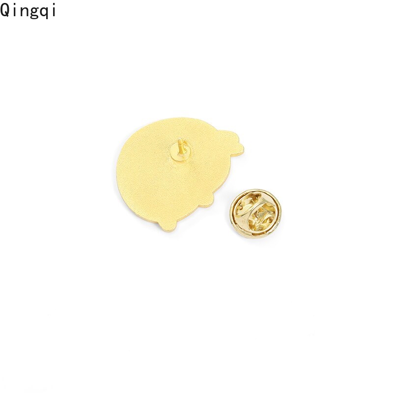 Ghim cài áo Miss Zoe hình thỏ trắng hoạt hình đáng yêu