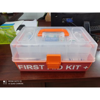 Hộp sơ cứu mini FIRST AID KIT đã kèm thuốc