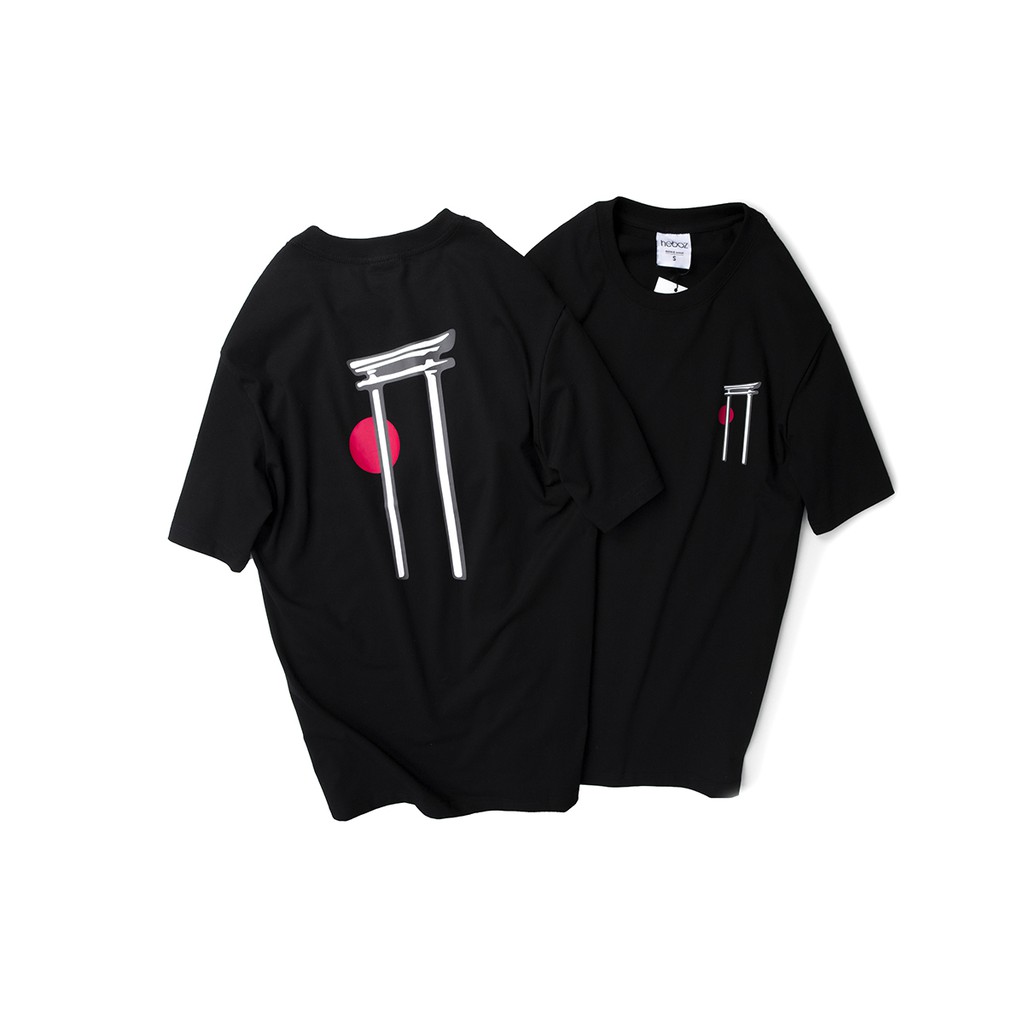 [Mã SKAMLTSM9 giảm 10% đơn 99K] [HẾN STORE MENSWEAR] Áo thun Heboz NB 4M - thun co dãn in hình trước sau - 00000668