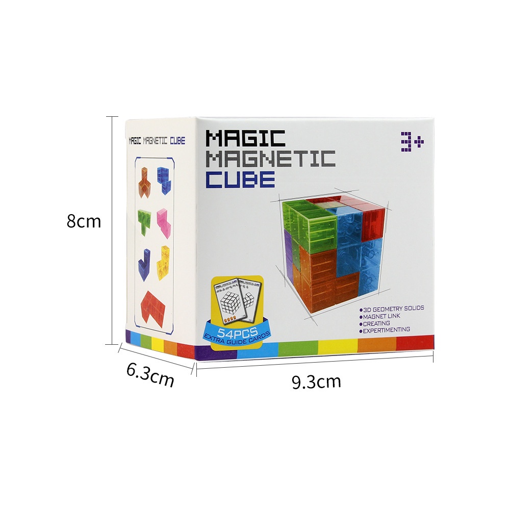 đồ chơi trẻ em Magic Cube Twisty Puzzle for Intelligence Toys Magnetic Building Set Games Toys