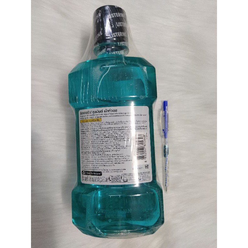 Combo 2 chai nước súc miệng Listerine Cool Mint Thái Lan (250ml+750ml)