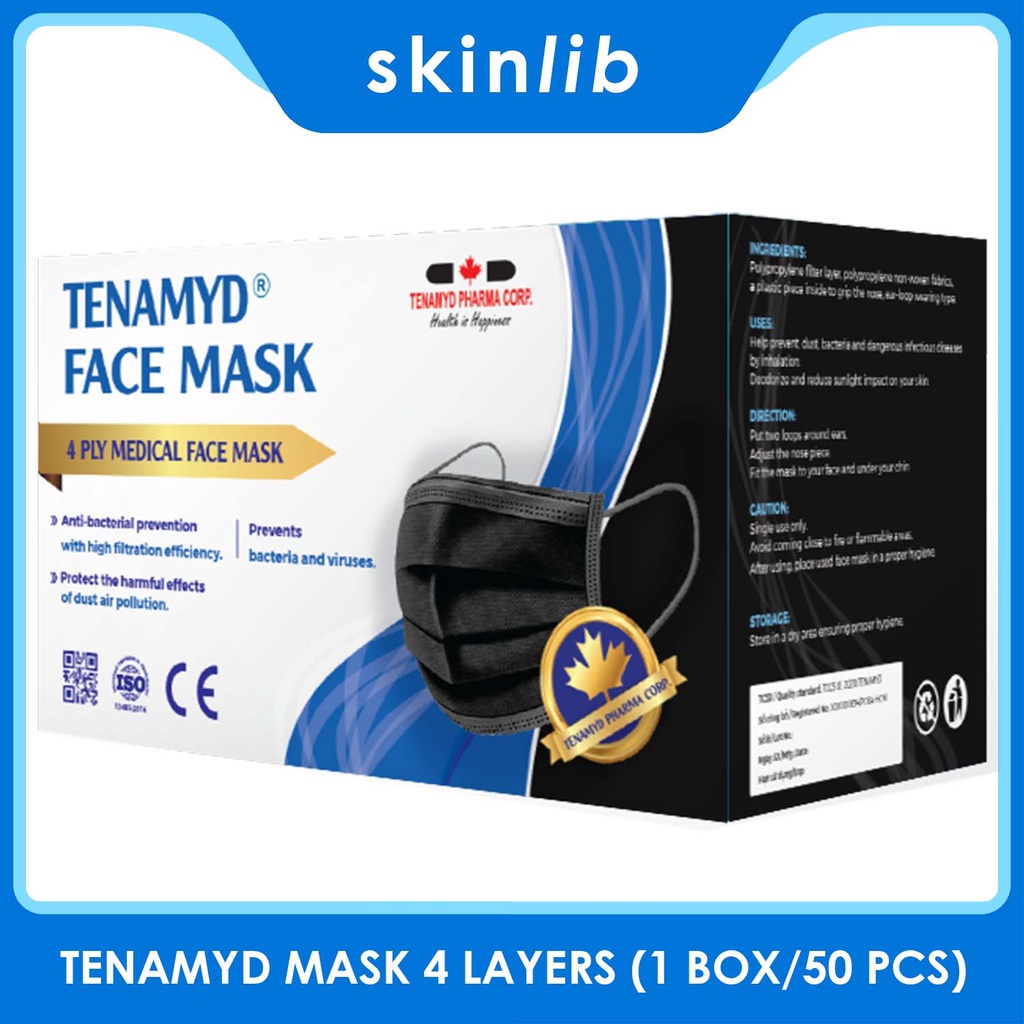 ✅[Chính hãng Tenamyd] Khẩu trang y tế cao cấp 4 lớp Tenamyd KF94 và Fm N95 ( 5 lớp kháng khuẩn )