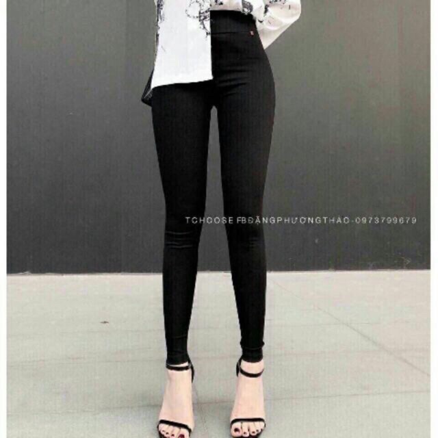 Quần legging nâng mông gen bụng cạp cao