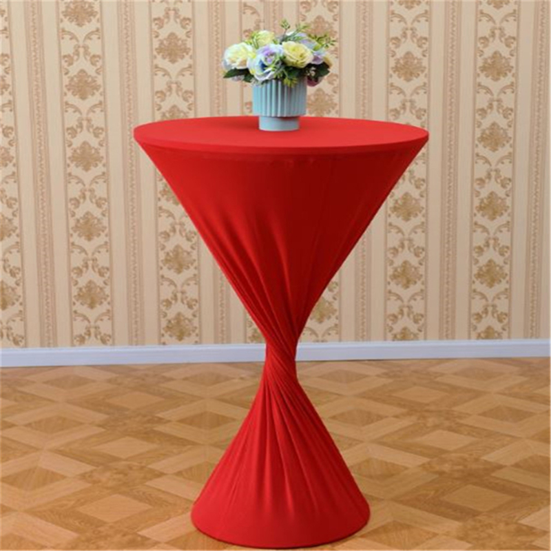 Khăn Trải Bàn Tròn Co Giãn Cho Tiệc Cưới / Cocktail