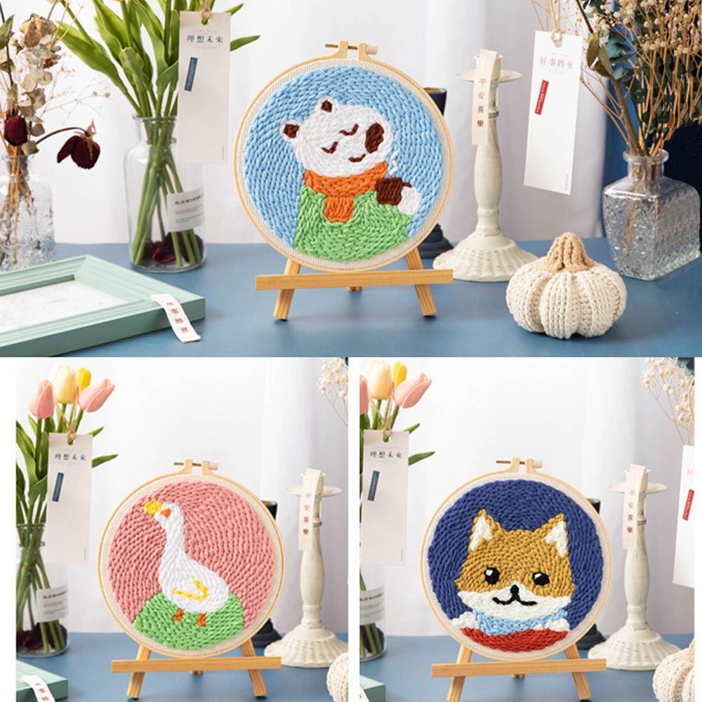 Bộ Khung Thêu Tranh Nghệ Thuật DIY Trang Trí Nhà Ở