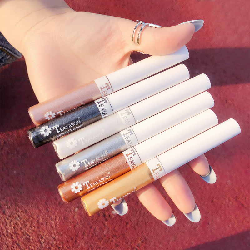 (Hàng Mới Về) Phấn Mắt Dạng Lỏng Màu Nhũ Kim Tuyến Bắt Sáng Chống Nước | BigBuy360 - bigbuy360.vn