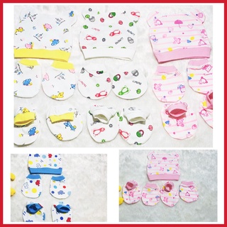Set nón và bao tay chân sơ sinh