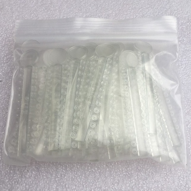 Chun tại chỗ, chun đơn niềng răng nha khoa nhiều màu sắc túi 40 cây