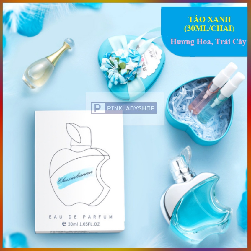 Nước Hoa Táo Xanh 30ml/Chai Hương Hoa Và Trái Cây Lưu Hương Dài Lâu