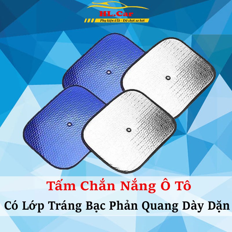 [Mã LIFEAU5SALE giảm 20k đơn 50k] Tấm Chắn Nắng Ô Tô - Tấm Che Nắng Ô Tô Loại Dày, Tráng Bạc Chống Nóng Hiệu Quả