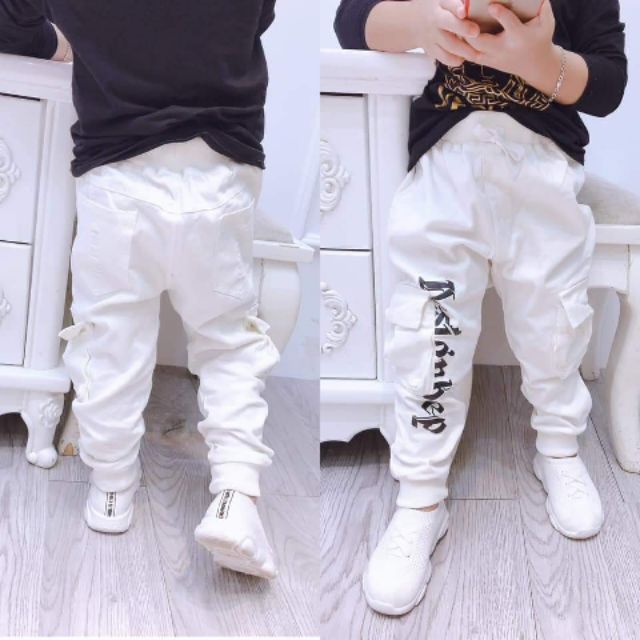 Quần kaki bé trai