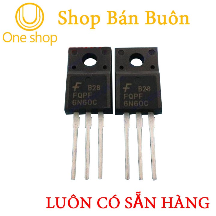 MOSFET 6N60 TO-220 6A 600V N-1CH