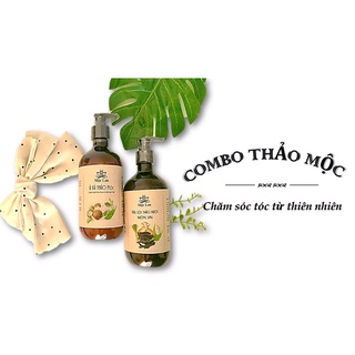 🌿 combo gội ủ xả thảo dược🍃