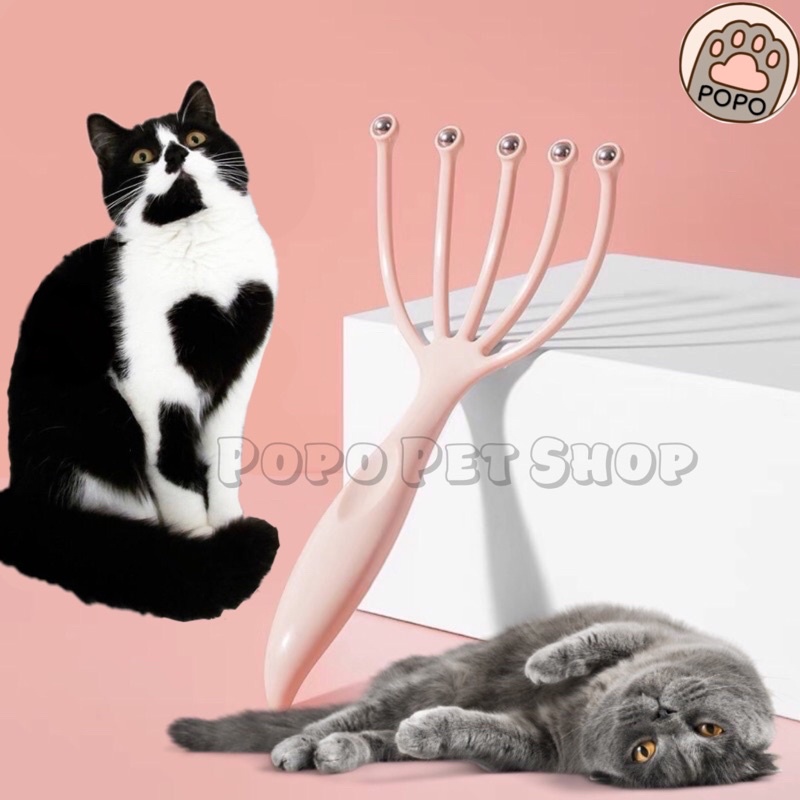 Cây Massage Cho Chó Mèo Thú Cưng Thư Giãn