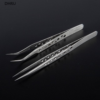 Dh ESD Industrial Tweezers Anti-static Anti-Magnetic Stainless Steel Tweezers br