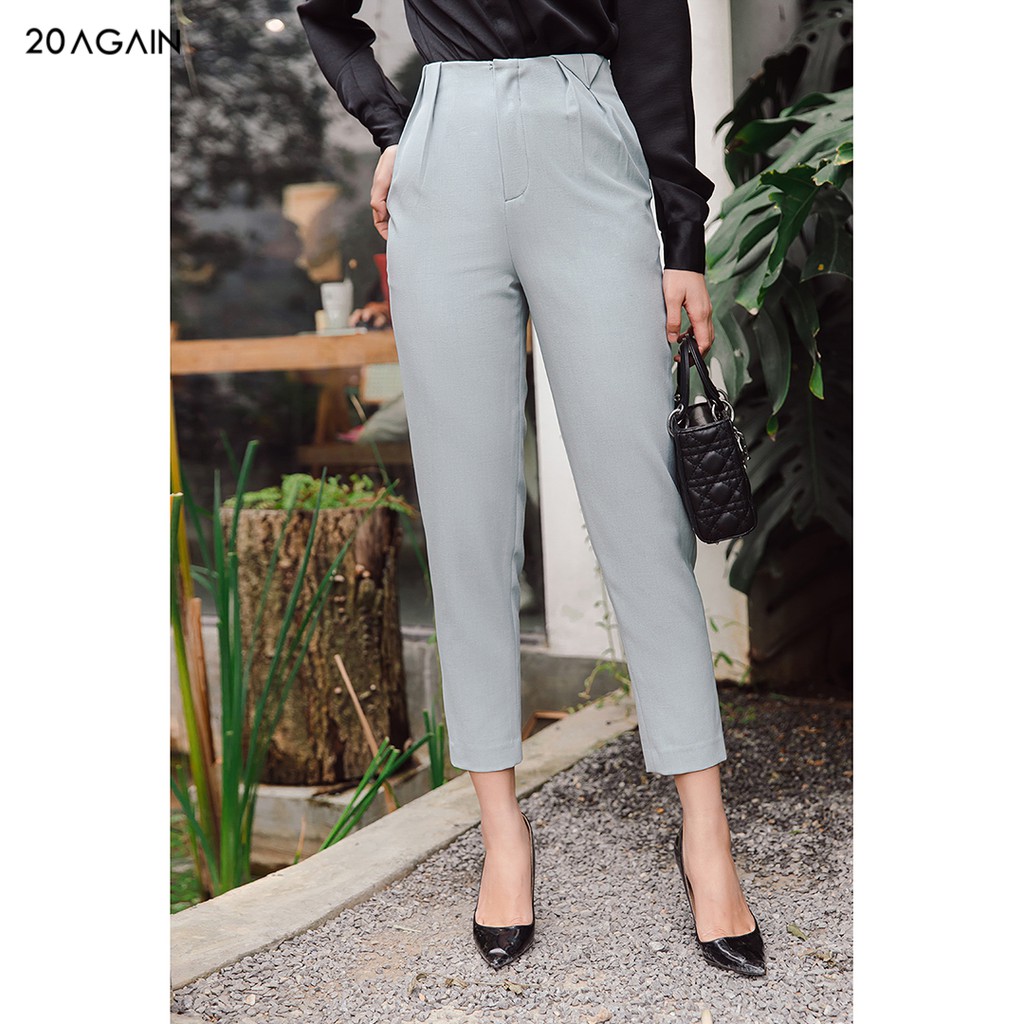 Quần baggy nữ 92WEAR đủ màu, đủ size, cạp liền ly QGA1084