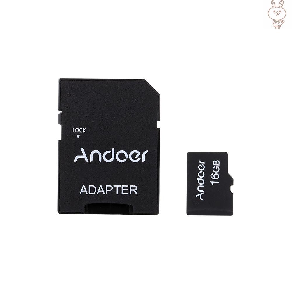Thẻ Nhớ Tf Andoer 16gb + Bộ Chuyển Đổi Thẻ Tf Cho Camera / Điện Thoại / Máy Tính | BigBuy360 - bigbuy360.vn