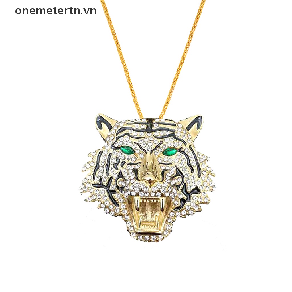 【onemetertn】 1pc Vintage Spotted Leopard Tiger Head Brooches Vivid Animal Brooch Pins 【VN】