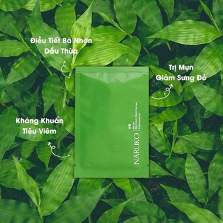 Hộp 8 miếng mặt nạ trà tràm Naruko Tea Tree 26ml/m (Bản Đài)