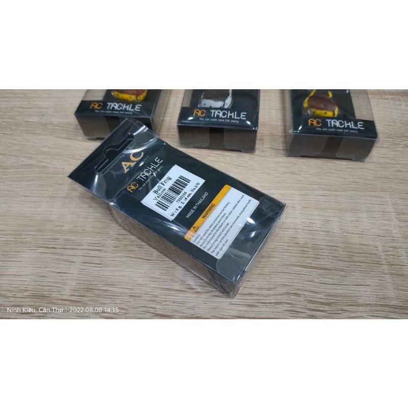 Mồi Nhái Hơi AC Tackle Bull Frog - 8g - Made in Thailand