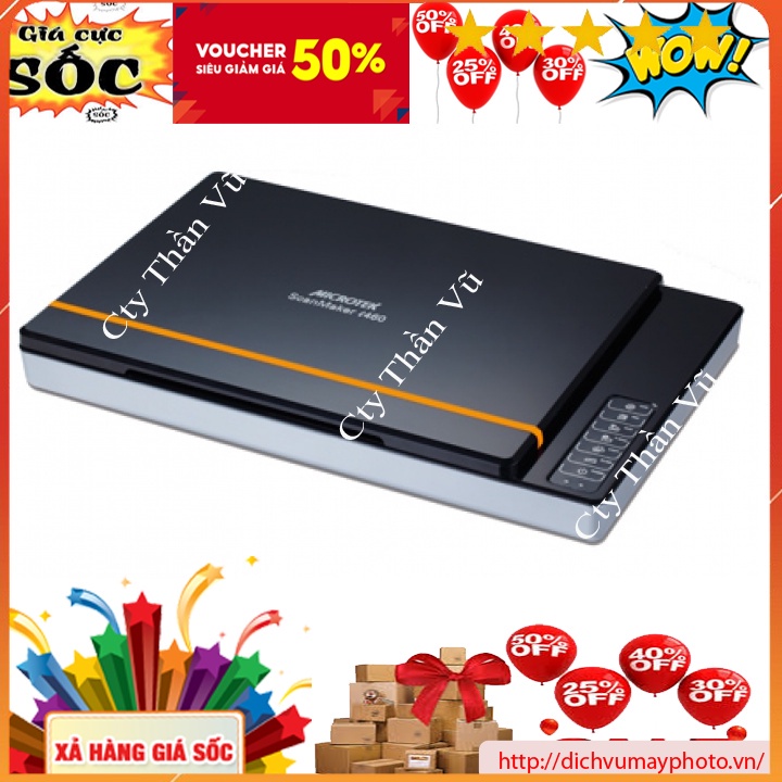 MÁY SCAN MICROTEK SCANMAKER I460 hàng mới 100% độ phân giải cao chất lượng bền Kholinhkienmayin