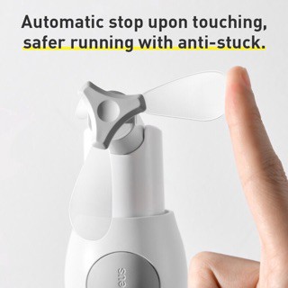 Quạt mini cầm tay hình gấu kiêm sạc dự phòng 2000mah Baseus CXZD -A02 chính hãng cho | BigBuy360 - bigbuy360.vn