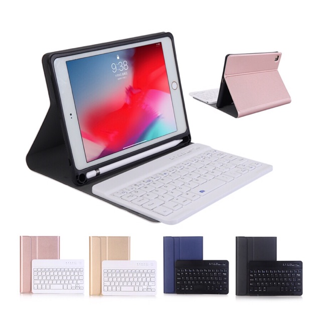 Bao da kèm bàm phím Bluetooth Ipad Mini 4/5