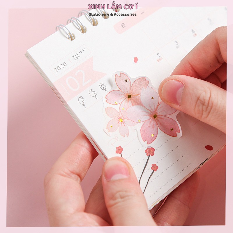 Set 40 Sticker Họa Tiết Hoạt Hình Đáng Yêu