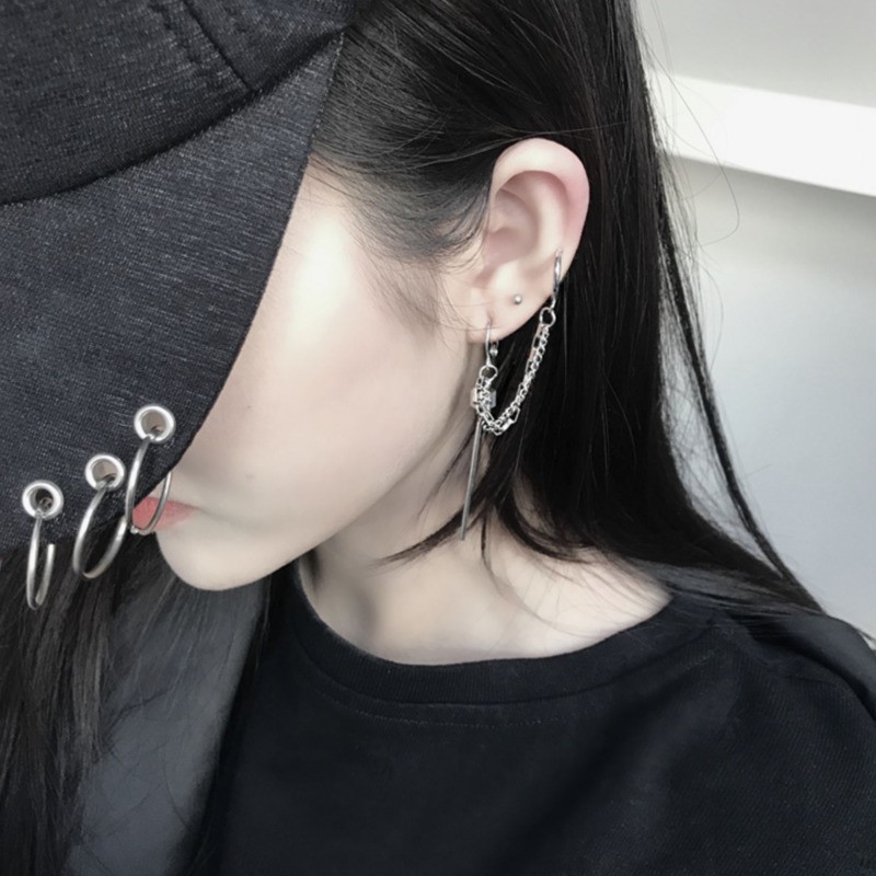 Khuyên Tai Kiểu Dáng Độc Đáo Cá Tính Phong Cách Hiphop