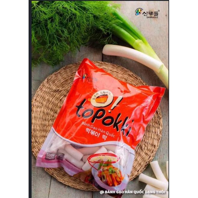Bánh Gạo Hàn Quốc Dang Thỏi 1kg - Sannadle