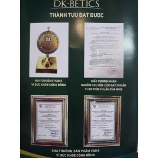 Trà túi lọc DK Betics Trà