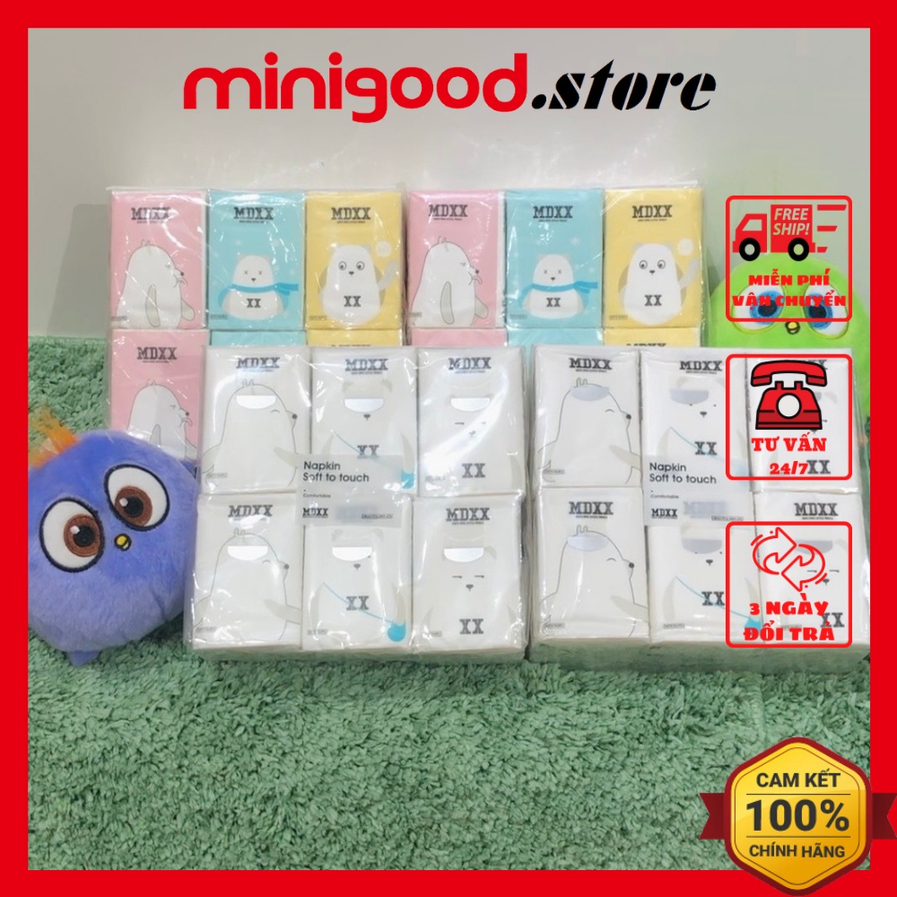 Khăn giấy bộ gỗ tự nhiên MINIGOOD