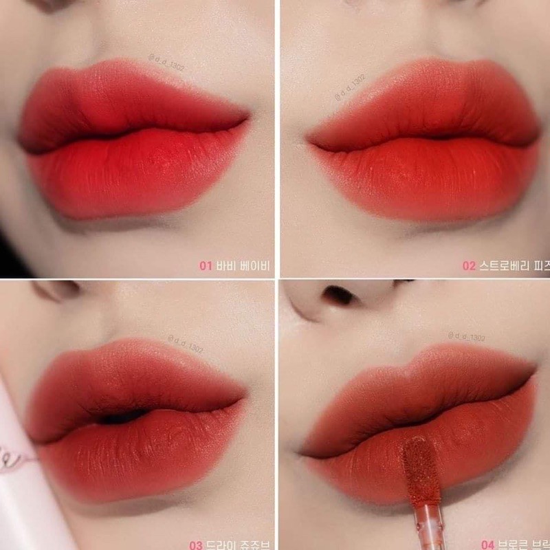 Son EGLIPS × Babier Misty Velvet Tint gom sale - Nghiện Mỹ phẩm Aut