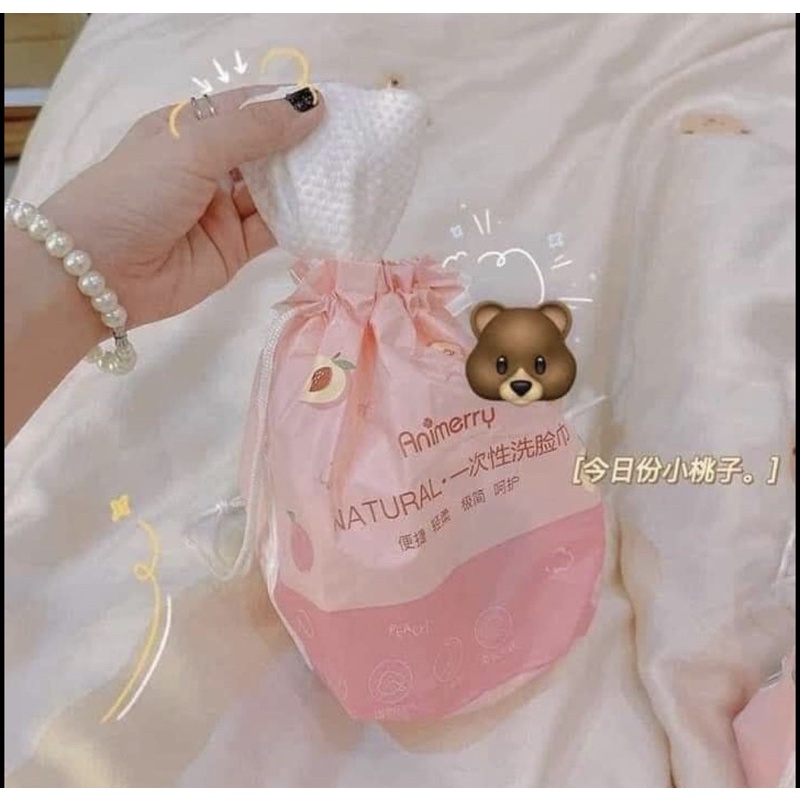 Khăn Giấy Khô Đa Năng Ami Hồng Xinh Xắn